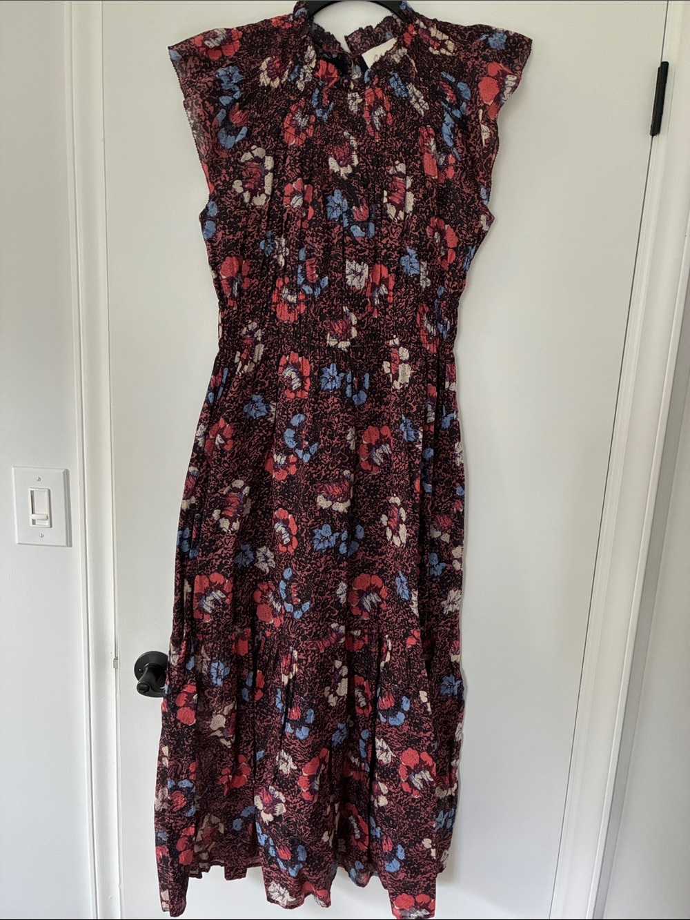 Cleobella Kyah Ankle Organic Cotton Dress in Calista Floral